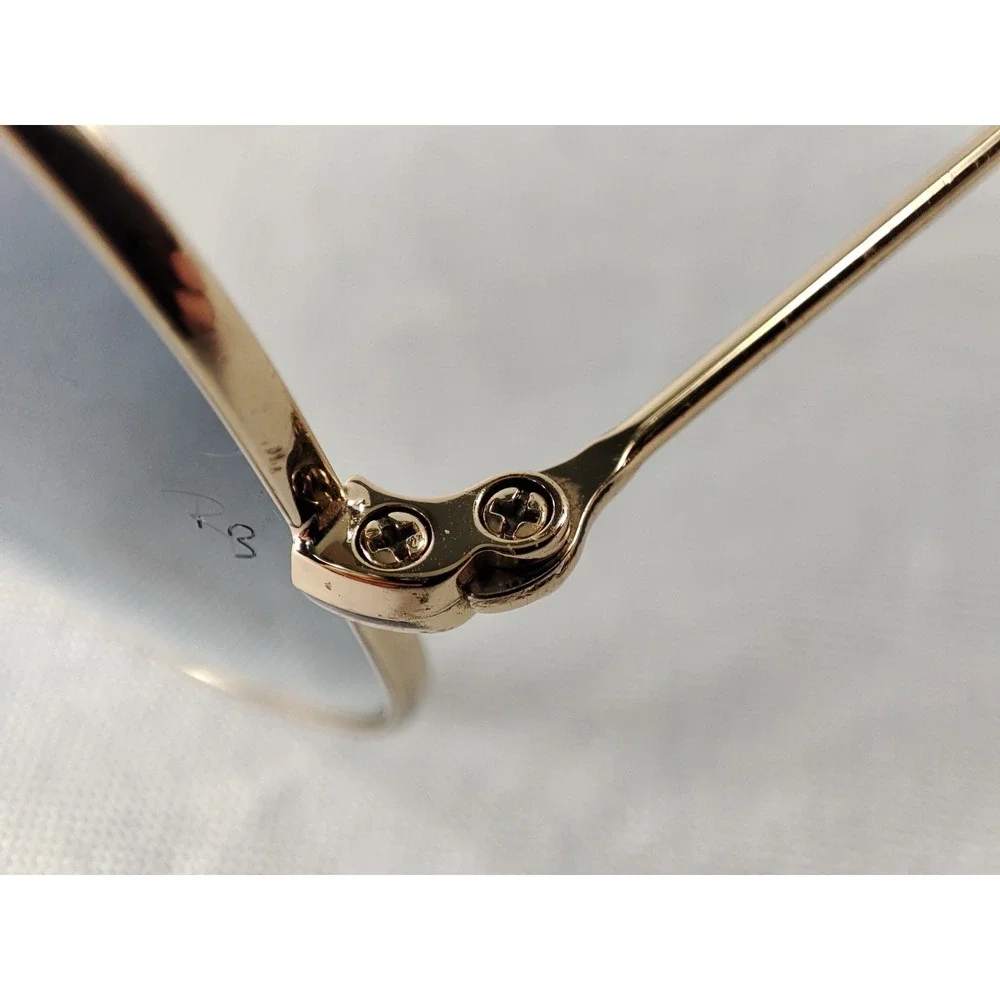 Ray-Ban RB3025 Aviator Large Metal 62mm 001/3F Gold Blue Gradient Oversized